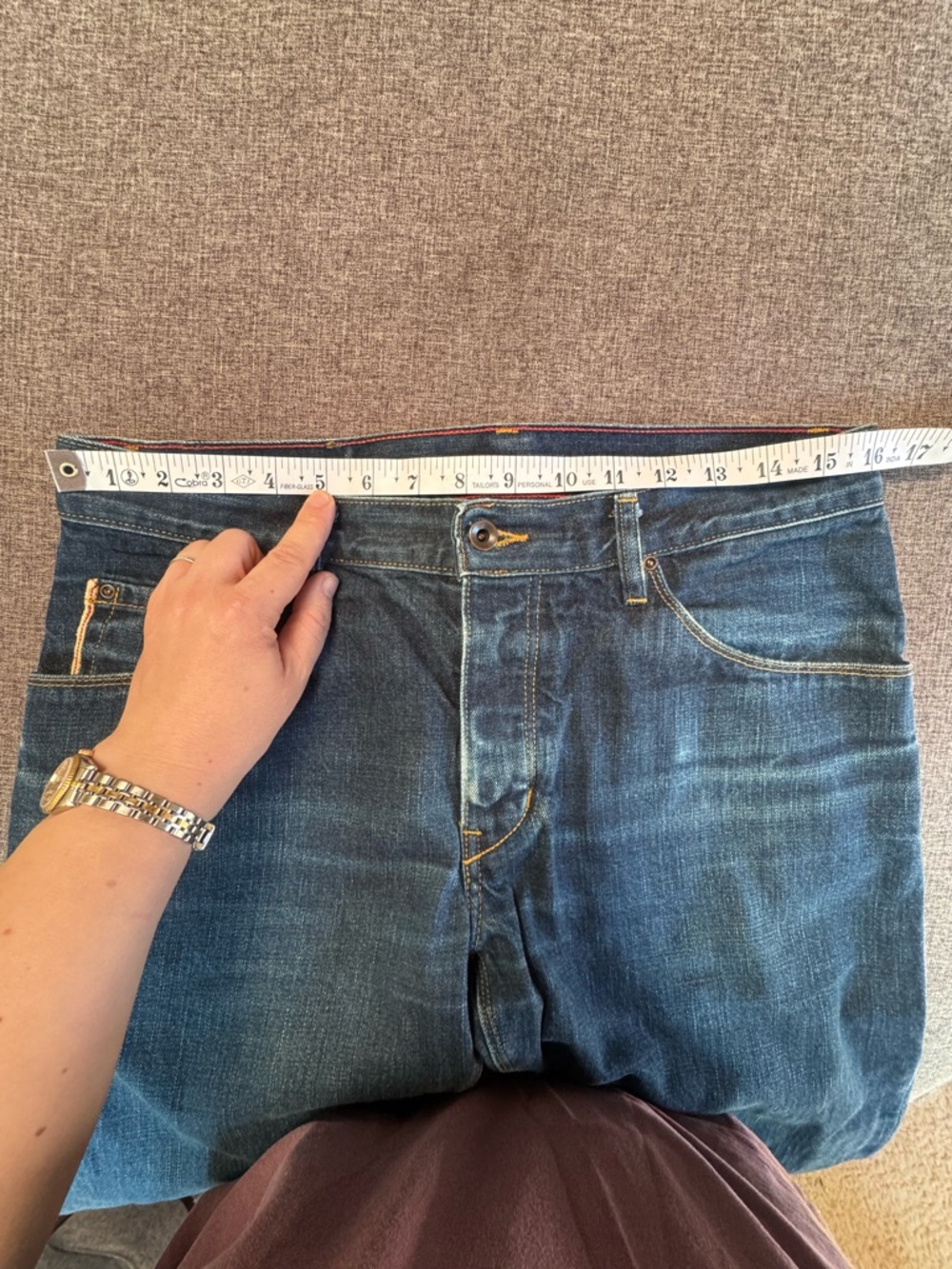 Raleigh Denim Jones Men’s Raw Selvedge Jeans Nihon Size 32 - Picture 11 of 11